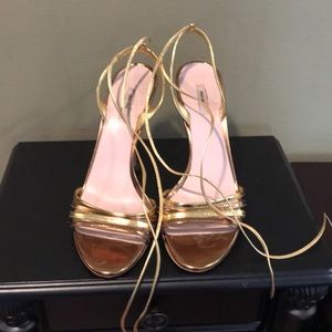 Miu Miu tie up heels